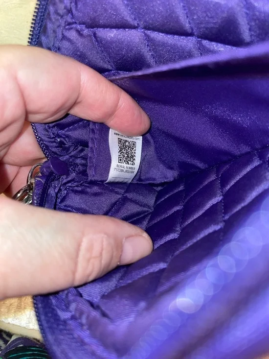 Vera Bradley Floral Wristlet Wallet - Purple - Picture 5 of 16